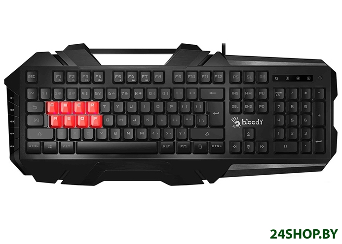 Клавиатура A4Tech Bloody B3590R (черный/серый) Клавиатура A4Tech Bloody B3590R (черный/серый)