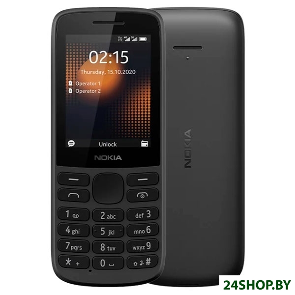 Мобильный телефон Nokia 215 4G (черный) Мобильный телефон Nokia 215 4G (черный)