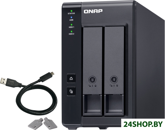 Сетевой накопитель QNAP TR-002 Сетевой накопитель QNAP TR-002