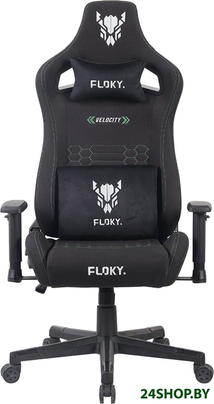 Игровое (геймерское) кресло FLOKY Velocity Black (черный) Игровое (геймерское) кресло FLOKY Velocity Black (черный)