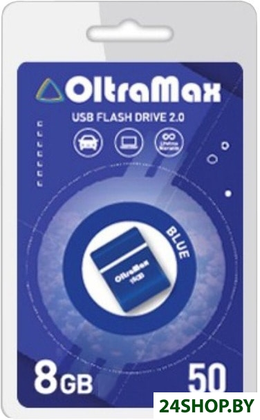 USB Flash Oltramax 50 8GB (синий) USB Flash Oltramax 50 8GB (синий)