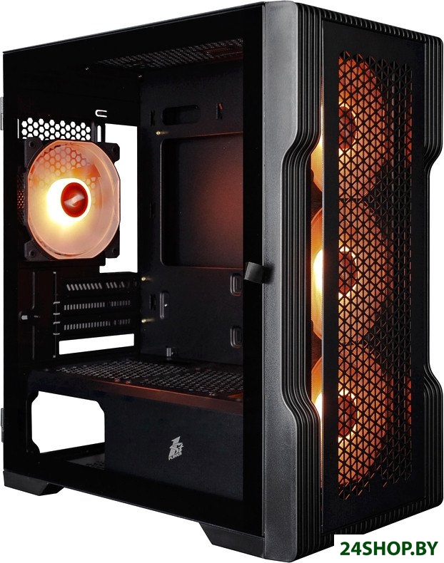 Корпус 1stPlayer Trilobite T3 ARGB T3-BK-4F2(AP) Корпус 1stPlayer Trilobite T3 ARGB T3-BK-4F2(AP)