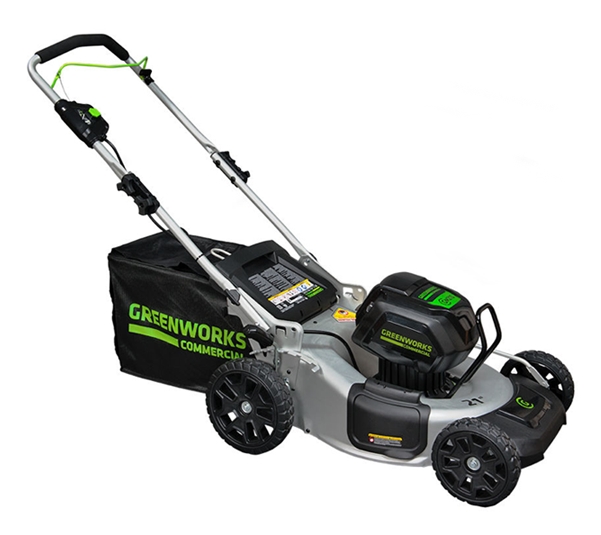 Колёсная газонокосилка Greenworks GC82LM51K5 (с 1-м АКБ 5 Ah) Колёсная газонокосилка Greenworks GC82LM51K5 (с 1-м АКБ 5 Ah)