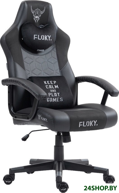 Игровое (геймерское) кресло FLOKY Huginn Black (черный) Игровое (геймерское) кресло FLOKY Huginn Black (черный)