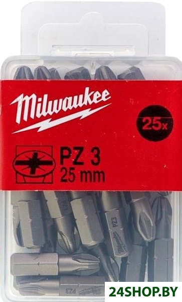 Набор бит Milwaukee 4932399591 (25 предметов) Набор бит Milwaukee 4932399591 (25 предметов)