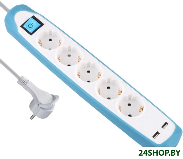 Удлинитель Electraline 62160 2 м Удлинитель Electraline 62160 2 м