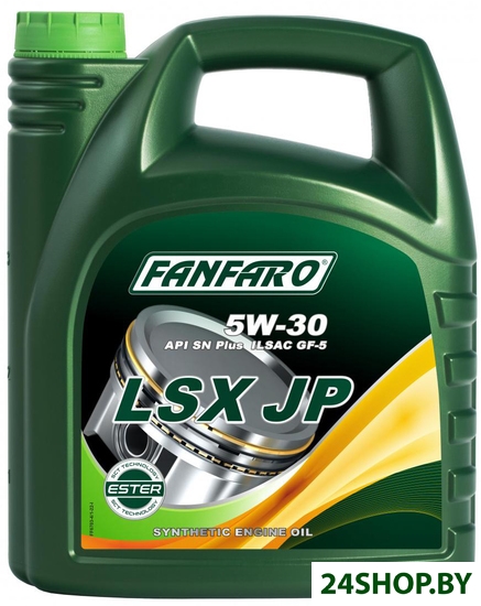 Моторное масло Fanfaro LSX JP 5W-30 4л Моторное масло Fanfaro LSX JP 5W-30 4л