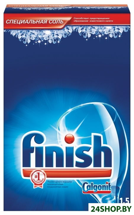 Соль для пмм FINISH 1500г Соль для пмм FINISH 1500г