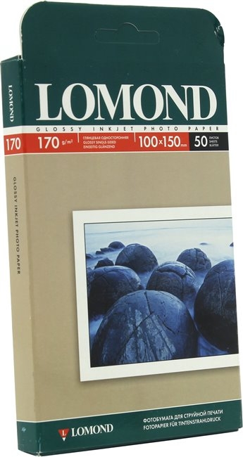 Фотобумага Lomond Глянцевая односторонняя 10х15 170 г/кв.м. 50 листов (0102150) Фотобумага Lomond Глянцевая односторонняя 10х15 170 г/кв.м. 50 листов (0102150)