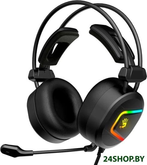 Наушники с микрофоном A4Tech Bloody MC750 (черный) Наушники с микрофоном A4Tech Bloody MC750 (черный)