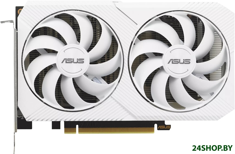 Видеокарта ASUS Dual GeForce RTX 3060 White OC Edition 8GB GDDR6 DUAL-RTX3060-O8G-WHITE Видеокарта ASUS Dual GeForce RTX 3060 White OC Edition 8GB GDDR6 DUAL-RTX3060-O8G-WHITE