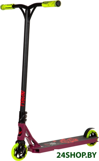 Трюковый самокат Novatrack Psycho 30 110A.PSYCHO.BT21 (черный) Трюковый самокат Novatrack Psycho 30 110A.PSYCHO.BT21 (черный)