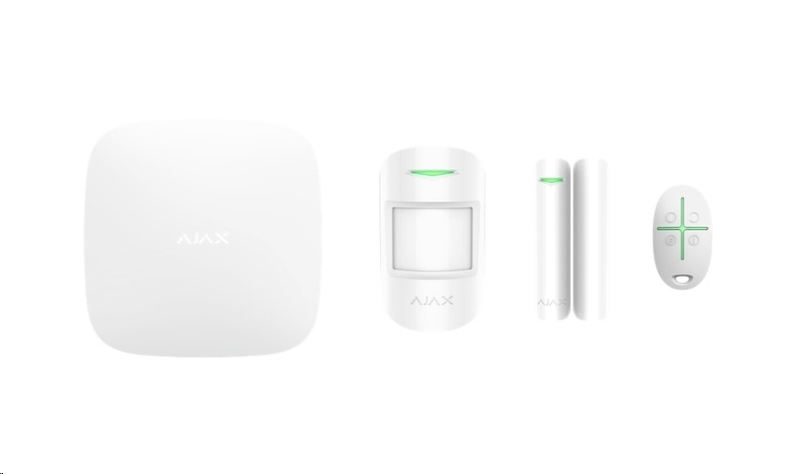 Набор умного дома Ajax StarterKit Plus (белый) Набор умного дома Ajax StarterKit Plus (белый)