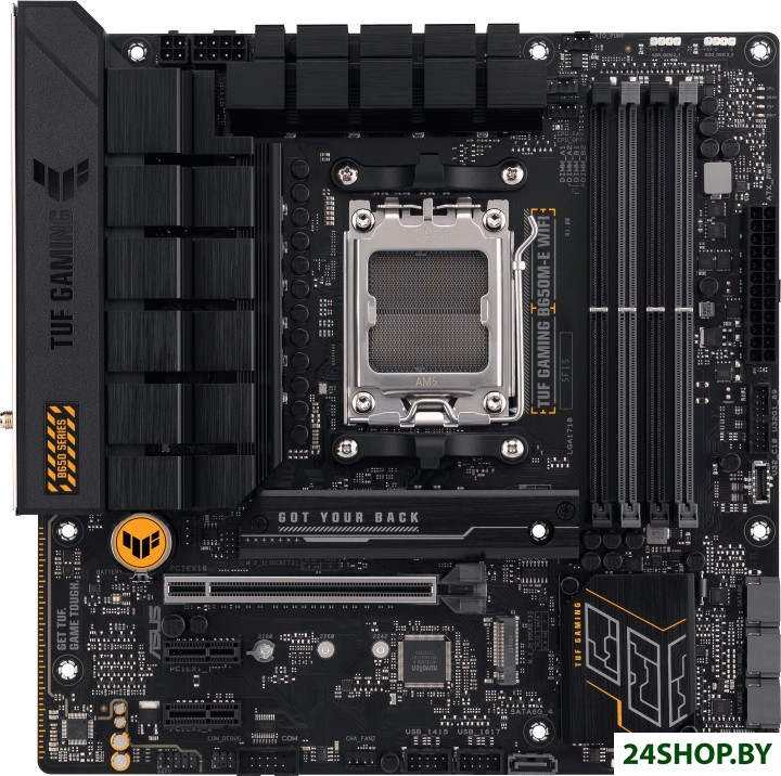 Материнская плата ASUS TUF Gaming B650M-E WIFI Материнская плата ASUS TUF Gaming B650M-E WIFI