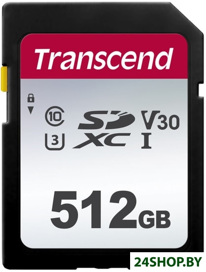 Флеш карта Transcend SDXC/SDHC 300S 512GB (TS512GSDC300S) Флеш карта Transcend SDXC/SDHC 300S 512GB (TS512GSDC300S)