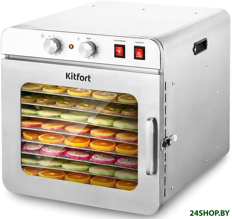 Сушилка для овощей и фруктов Kitfort KT-4924 Сушилка для овощей и фруктов Kitfort KT-4924