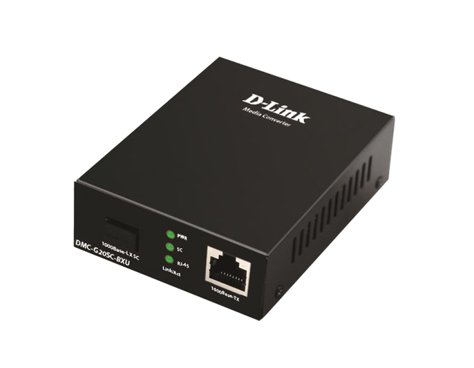 Медиаконвертер D-Link DMC-G20SC-BXU/A1A Медиаконвертер D-Link DMC-G20SC-BXU/A1A