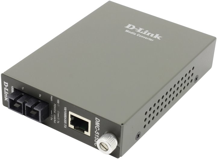 Медиаконвертер D-Link DMC-515SC Медиаконвертер D-Link DMC-515SC