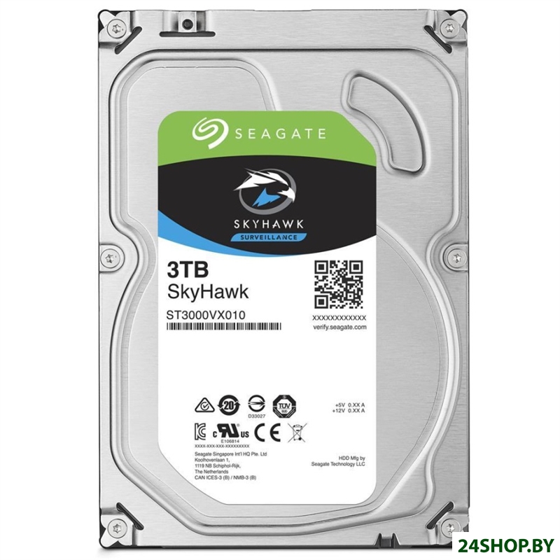 Жесткий диск Seagate Skyhawk 3Tb (ST3000VX010) Жесткий диск Seagate Skyhawk 3Tb (ST3000VX010)