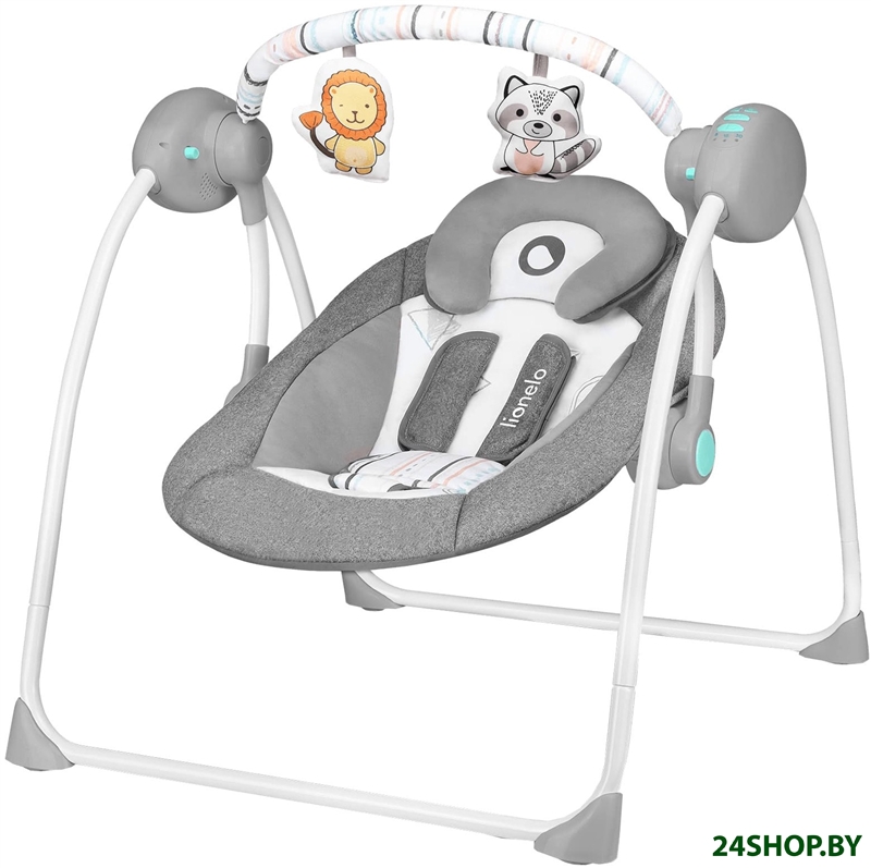 Качалка Lionelo Ruben (серый/бирюзовый) Качалка Lionelo Ruben (серый/бирюзовый)