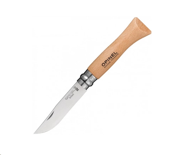 Нож туристический OPINEL №6 / 123060 (нержавеющая сталь, бук) Нож туристический OPINEL №6 / 123060 (нержавеющая сталь, бук)