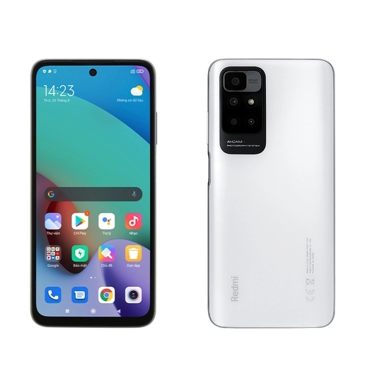 Смартфон Xiaomi Redmi 10 2022 4GB/128GB международная версия (белая галька) Смартфон Xiaomi Redmi 10 2022 4GB/128GB международная версия (белая галька)