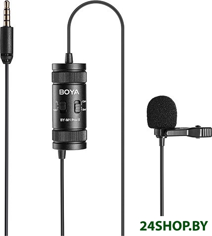 Проводной микрофон BOYA BY-M1 Pro II Проводной микрофон BOYA BY-M1 Pro II