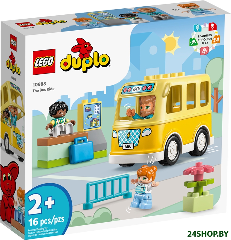 Конструктор LEGO Duplo 10988 Поездка на автобусе Конструктор LEGO Duplo 10988 Поездка на автобусе