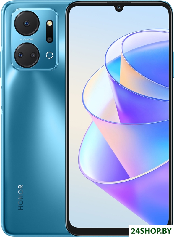 Смартфон HONOR X7a 4GB/128GB (небесно-голубой) Смартфон HONOR X7a 4GB/128GB (небесно-голубой)