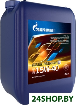 Моторное масло Gazpromneft Diesel Premium 15W-40 20л Моторное масло Gazpromneft Diesel Premium 15W-40 20л