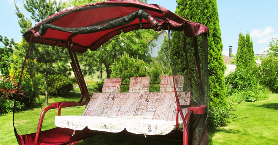 Как выбрать садовые качели и как выбрать гамак