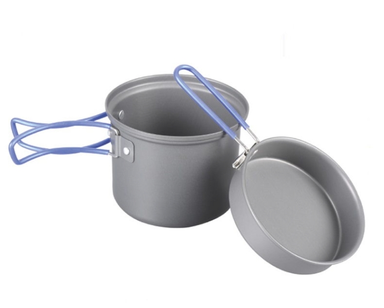 Походный котелок Tramp TRC-039 с крышкой-сковородой из анодированного алюминия Походный котелок Tramp TRC-039 с крышкой-сковородой из анодированного алюминия