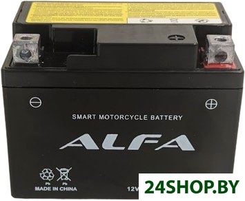 Мотоциклетный аккумулятор ALFA YTX4L-BS (4 А·ч) Мотоциклетный аккумулятор ALFA YTX4L-BS (4 А·ч)