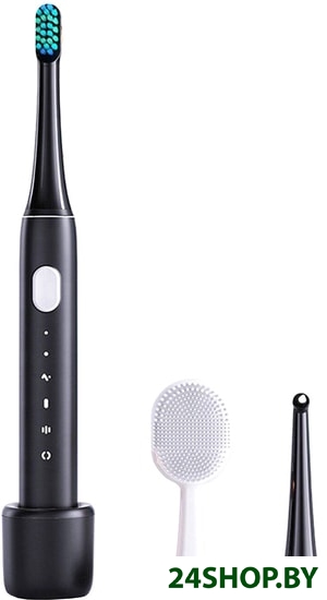 Электрическая зубная щетка Infly Sonic Electric Toothbrush P20C (3 насадки, черный) Электрическая зубная щетка Infly Sonic Electric Toothbrush P20C (3 насадки, черный)