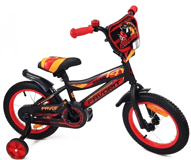 Детский велосипед Favorit Biker 14 (красный) (BIK-14RD) Детский велосипед Favorit Biker 14 (красный) (BIK-14RD)