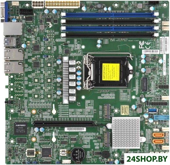 Материнская плата Supermicro MBD-X11SCM-F-B Материнская плата Supermicro MBD-X11SCM-F-B