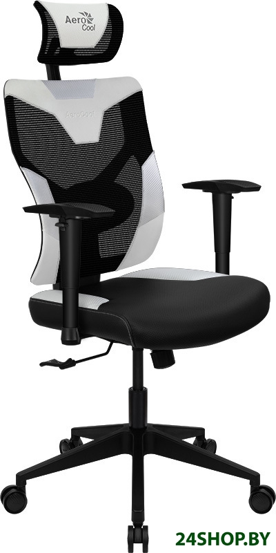 Кресло AeroCool Guardian (черный/белый) Кресло AeroCool Guardian (черный/белый)