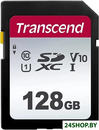 Карта памяти Transcend SDXC 300S 128GB Карта памяти Transcend SDXC 300S 128GB