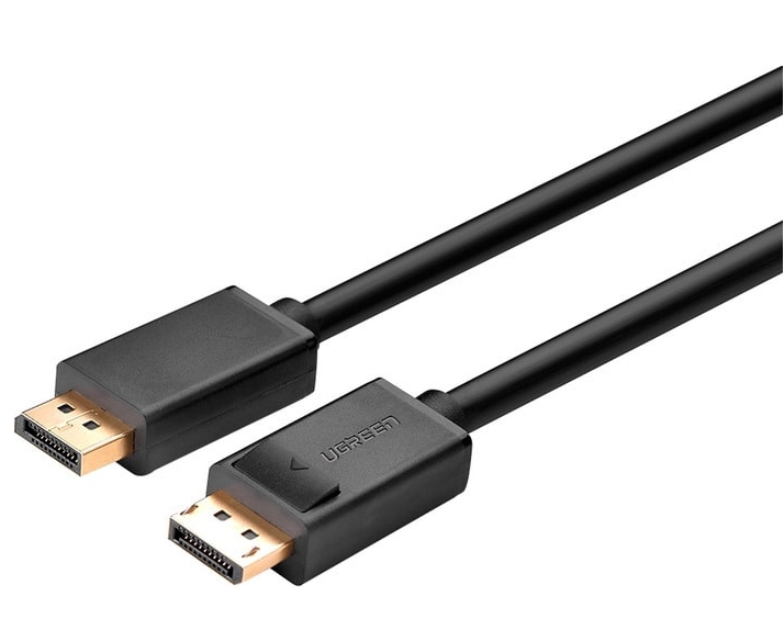 Кабель DisplayPort UGREEN DP102 2.0м (черный) Кабель DisplayPort UGREEN DP102 2.0м (черный)