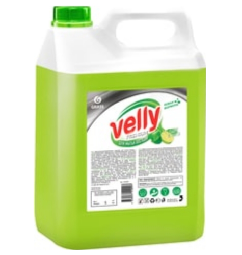 Средство для мытья посуды GRASS Velly Premium 5кг 125425 (лайм и мята) Средство для мытья посуды GRASS Velly Premium 5кг 125425 (лайм и мята)