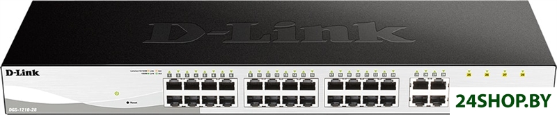 Управляемый коммутатор 2-го уровня D-Link DGS-1210-28/FL Управляемый коммутатор 2-го уровня D-Link DGS-1210-28/FL