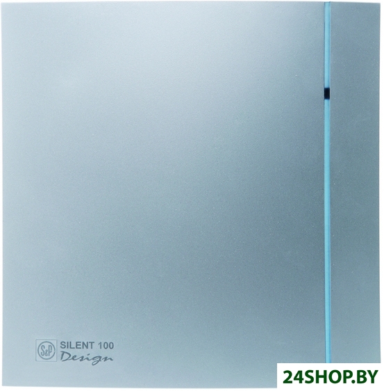 Вентилятор накладной Soler and Palau SILENT-100 CHZ SILVER DESIGN 5210602800 Вентилятор накладной Soler and Palau SILENT-100 CHZ SILVER DESIGN 5210602800