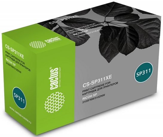 Тонер-картридж Cactus CS-SP311XE Тонер-картридж Cactus CS-SP311XE