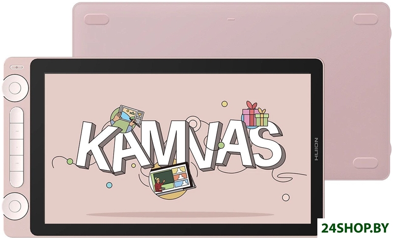 Графический монитор Huion Kamvas 13 Gen 3 (розовый) Графический монитор Huion Kamvas 13 Gen 3 (розовый)