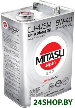 Моторное масло Mitasu MJ-211 5W-40 4л Моторное масло Mitasu MJ-211 5W-40 4л