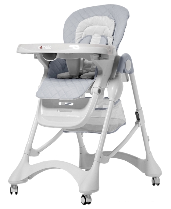 Стульчик для кормления Carrello Caramel (cloud grey) Стульчик для кормления Carrello Caramel (cloud grey)