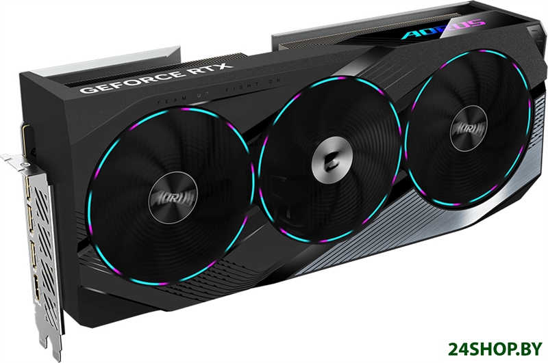 Видеокарта Gigabyte Aorus GeForce RTX 4070 Ti Elite 12G GV-N407TAORUS E-12GD Видеокарта Gigabyte Aorus GeForce RTX 4070 Ti Elite 12G GV-N407TAORUS E-12GD