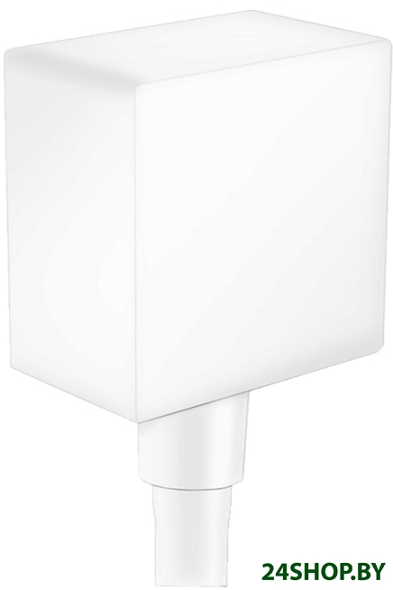 Шланговое подключение Hansgrohe FixFit Square 26455700 (белый матовый) Шланговое подключение Hansgrohe FixFit Square 26455700 (белый матовый)