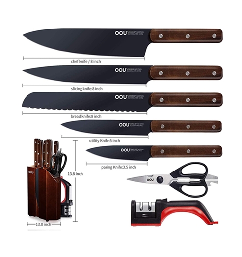 Набор ножей OOU Star Chef UC4120 из 8 предметов Набор ножей OOU Star Chef UC4120 из 8 предметов