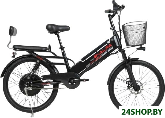 Электровелосипед SameBike Е-Alfa New SB-E-ALFA500-48/13 (черный) Электровелосипед SameBike Е-Alfa New SB-E-ALFA500-48/13 (черный)